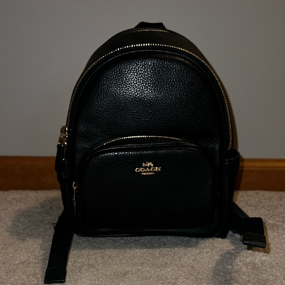 Coach Mini Court Backpack (black)